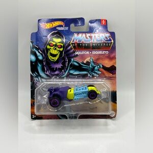 Hot Wheels Master of the Universe Skeletor Character Car 2/5 RARE